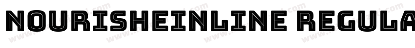 NourisheInline Regular字体转换